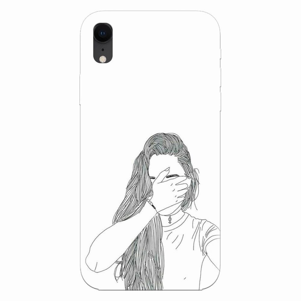 Husa silicon pentru Apple Iphone XR, Dont Look