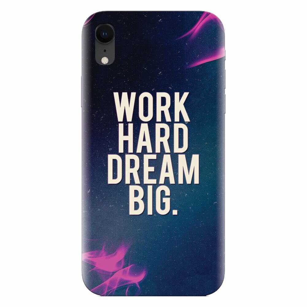 Husa silicon pentru Apple Iphone XR, Dream Big