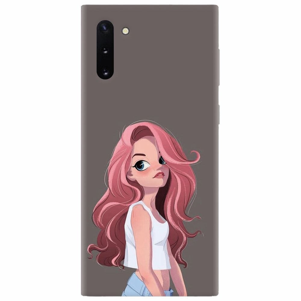 Husa silicon pentru Samsung Galaxy Note 10, Cute Girl