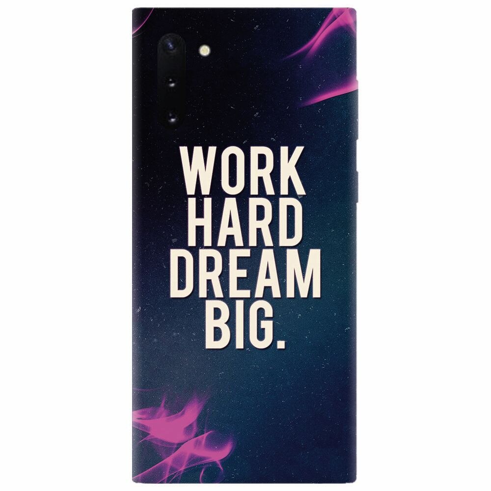Husa silicon pentru Samsung Galaxy Note 10, Dream Big