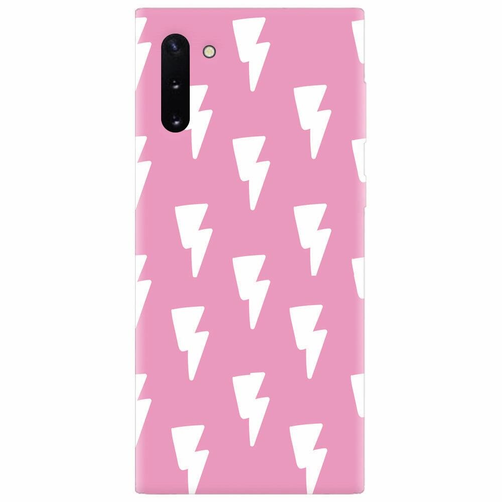 Husa silicon pentru Samsung Galaxy Note 10, Electric Pink