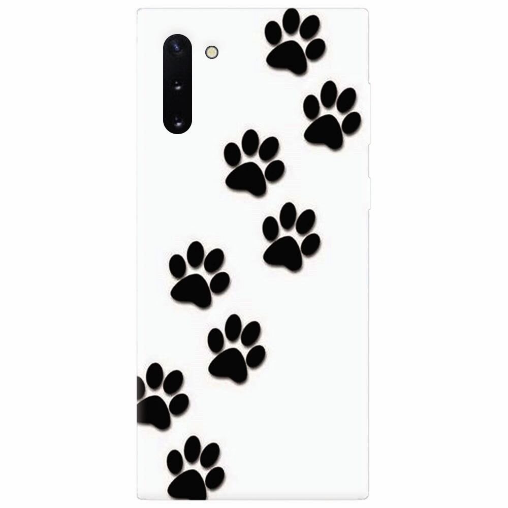 Husa silicon pentru Samsung Galaxy Note 10, Dog Mark