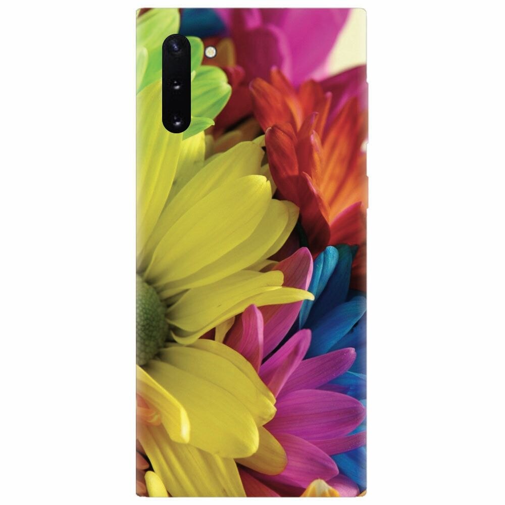 Husa silicon pentru Samsung Galaxy Note 10, Flower