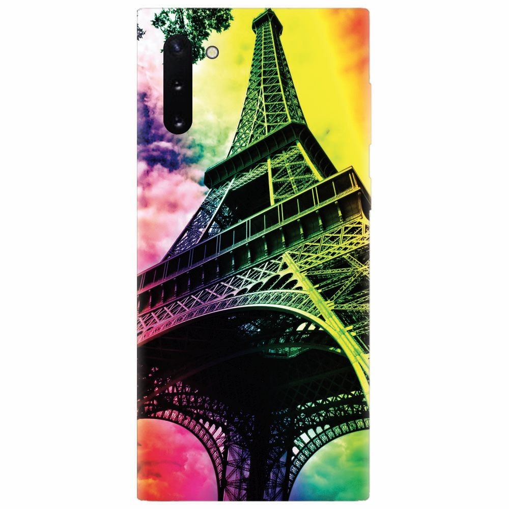 Husa silicon pentru Samsung Galaxy Note 10, Eiffel Tower 002