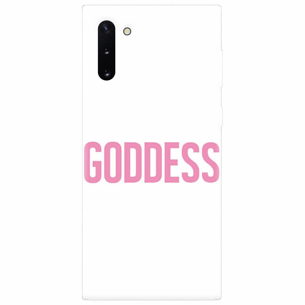 Husa silicon pentru Samsung Galaxy Note 10, Goddess Girly