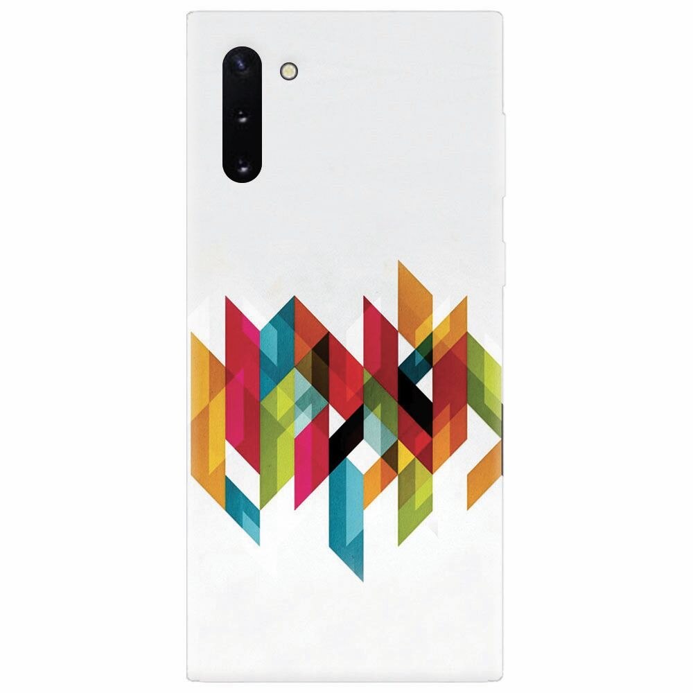 Husa silicon pentru Samsung Galaxy Note 10, Geometric