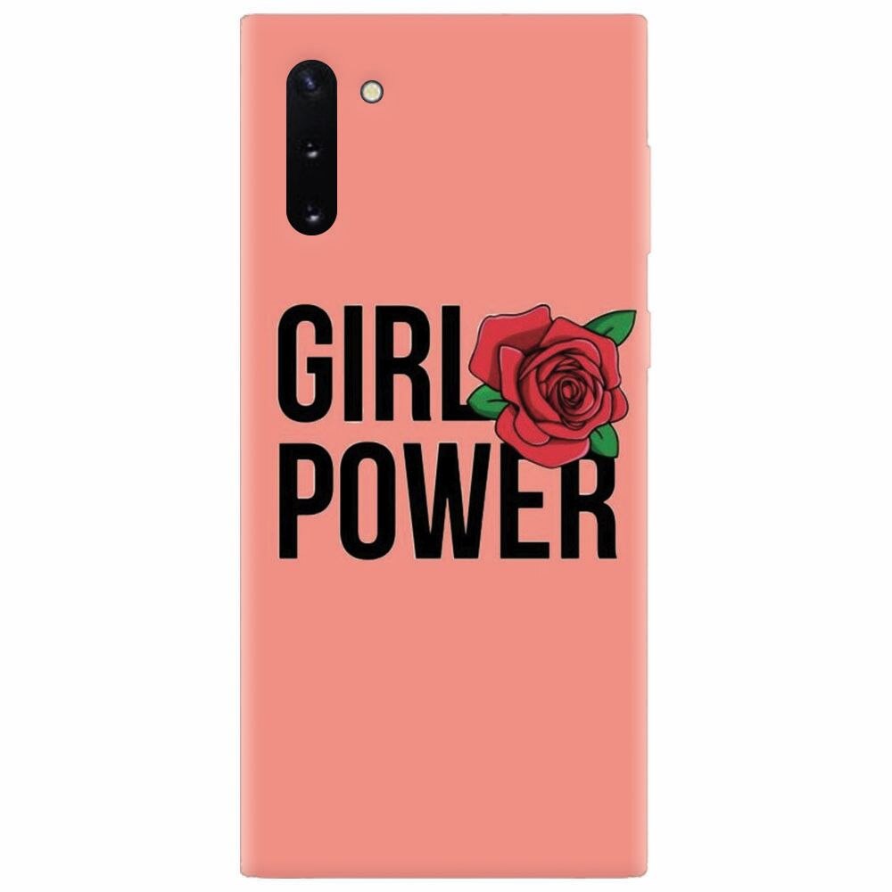 Husa silicon pentru Samsung Galaxy Note 10, Girl Power 2