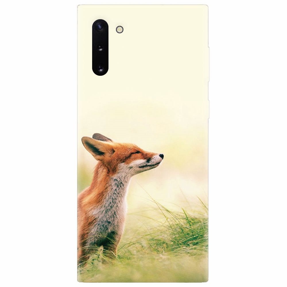 Husa silicon pentru Samsung Galaxy Note 10, Fox Scenting Breeze