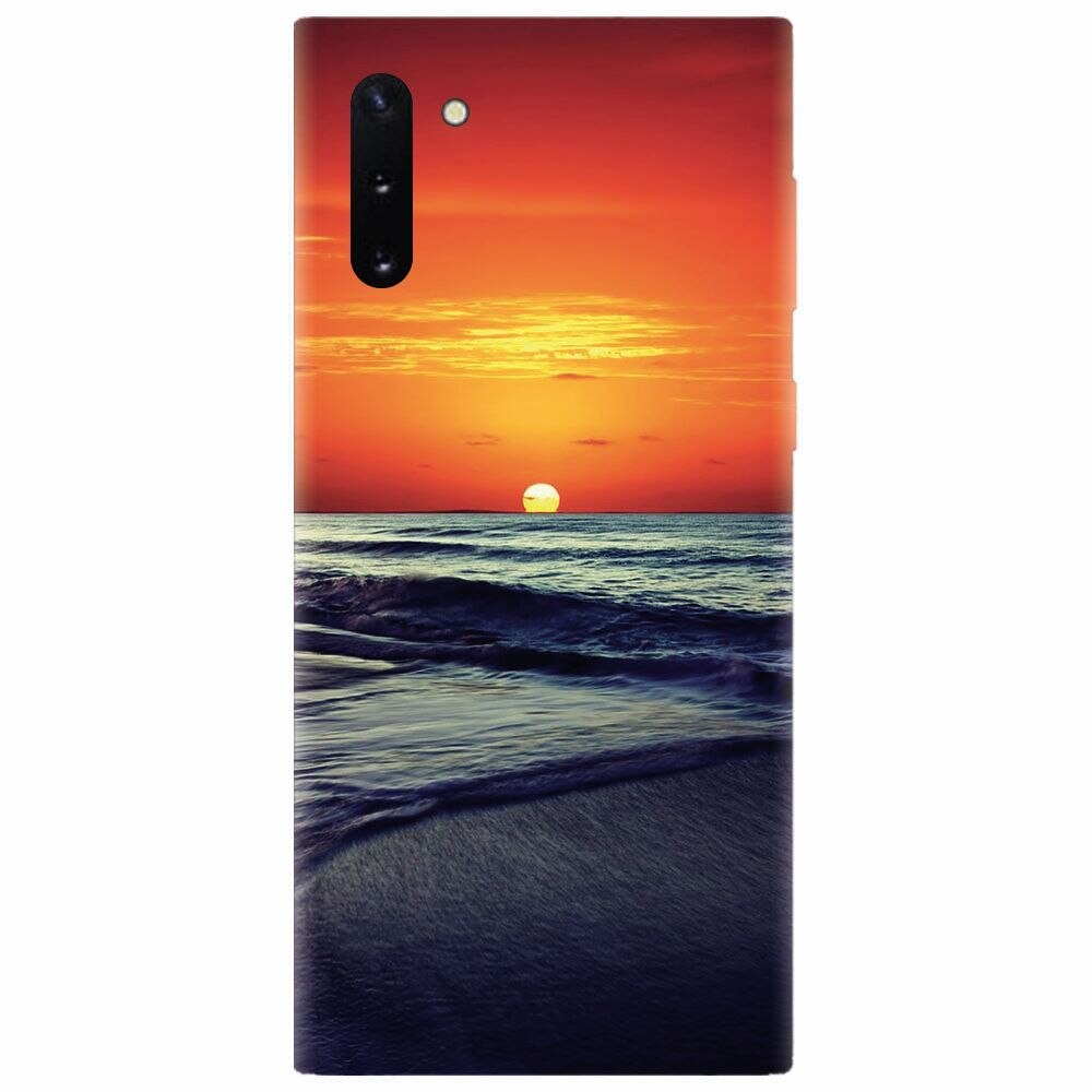 Husa silicon pentru Samsung Galaxy Note 10, Ocean Sunset