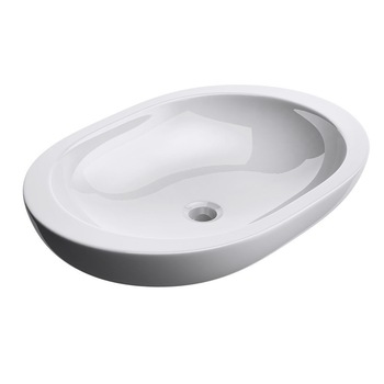 Lavoar Ego 5056, ceramica sanitara, montaj pe blat, 59x40 cm Lavoar Ego 5056, ceramica sanitara, montaj pe blat, 59x40 cm