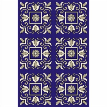 Set stickere autocolante faianta decorativa 20cm x 30cm, model deco albastru 2 Set stickere autocolante faianta decorativa 20cm x 30cm, model deco albastru 2