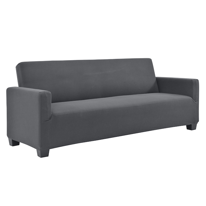 [neu.haus]® Kanapé huzat 140-210 cm széles 3 személyes kanapéra bútorhuzat stretches sötétszürke