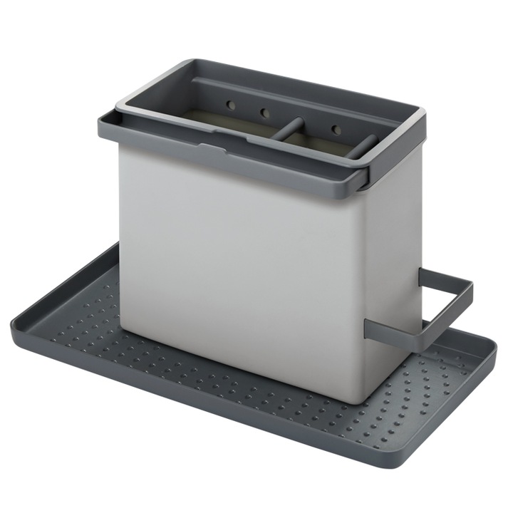 Organizator pentru chiuveta Metaltex Tidytex, plastic ABS, 24x13x14cm