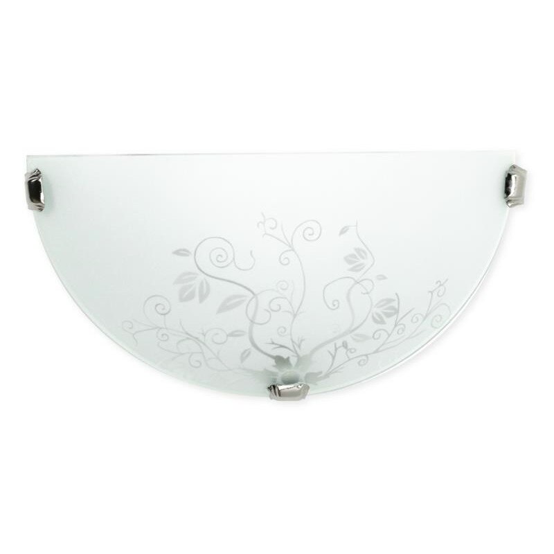 Aplica Oregon, Lampex, E27, 1 x 60 W, Alb