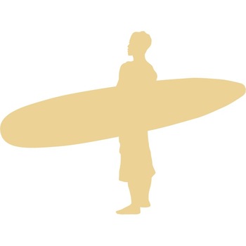 Surful - Sticker Decorativ - Bej - 120 x 90 cm Surful - Sticker Decorativ - Bej - 120 x 90 cm