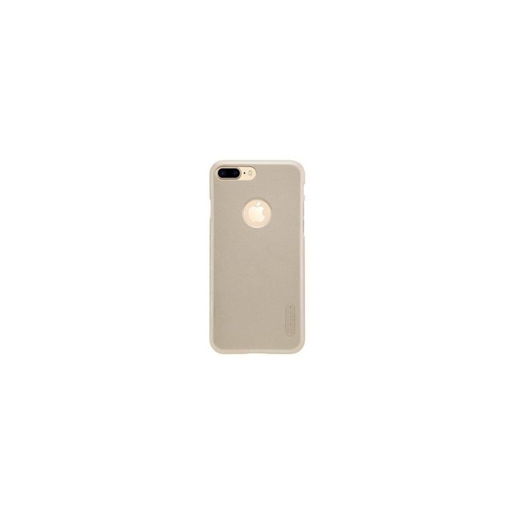 Nillkin Super Frosted Shield Gold Case + Стъклено фолио за iPhone 7 Plus, iPhone 8 Plus