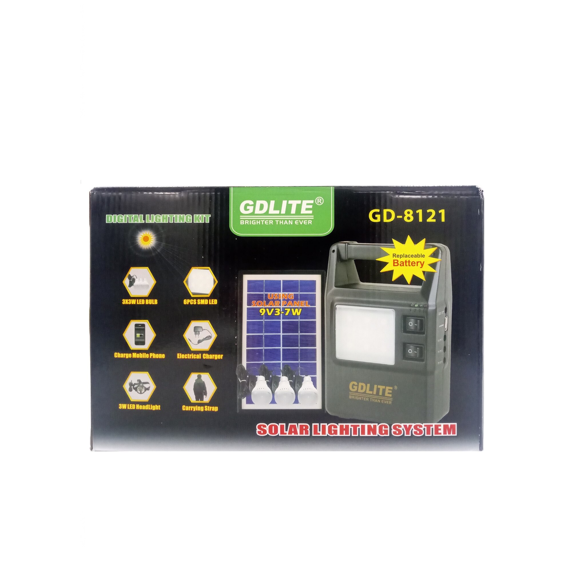 Kit Solar GDLITE GD-8121