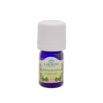 Ulei esential salvie, Lakshmi, 5 ml, 100 % organic Ulei esential salvie, Lakshmi, 5 ml, 100 % organic