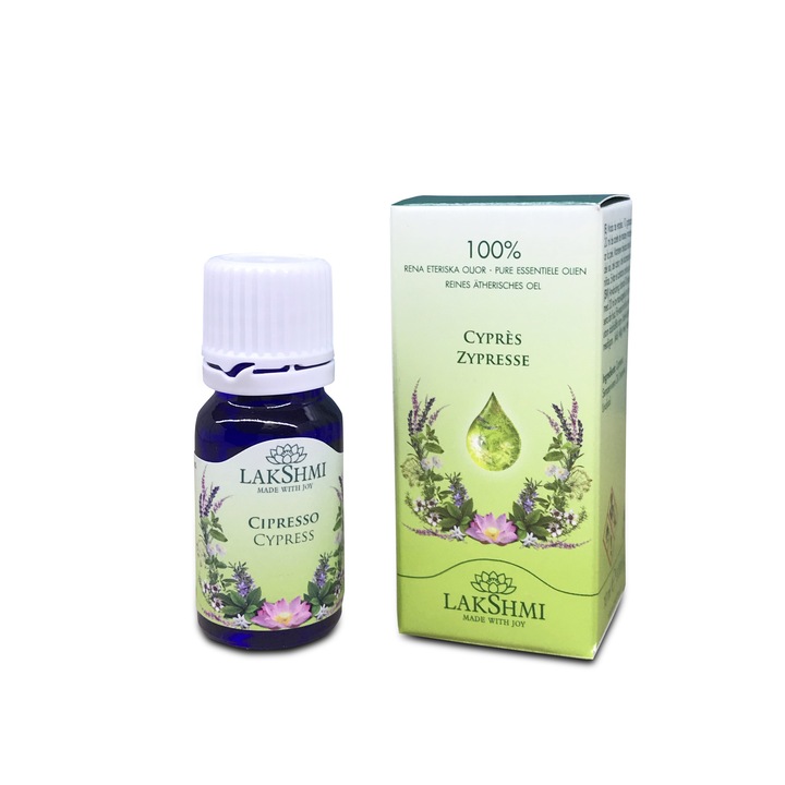 Lakshmi Ciprus Illóolaj, 10 ml