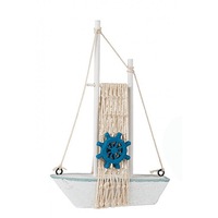 Macheta barca decorativa - 12,5 x 18 cm, Radar 830359, Ancora
