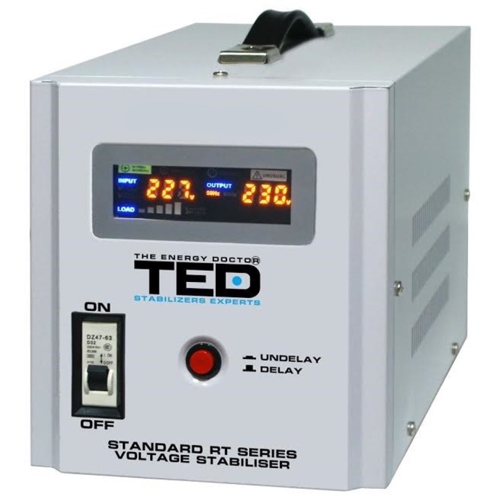 Stabilizator retea maxim 5000VA / 3000W - AVR, TED Electric