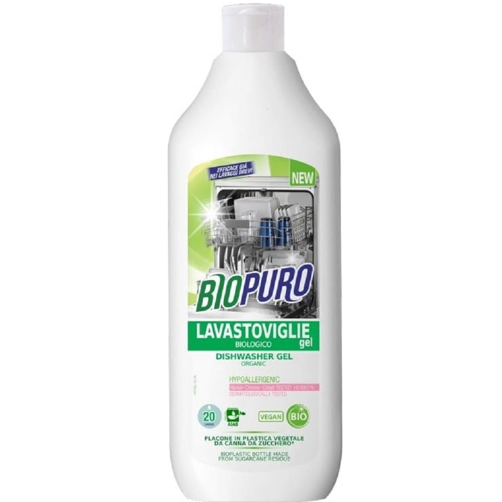 Detergent gel pentru masina de spalat vase 500ml Biopuro