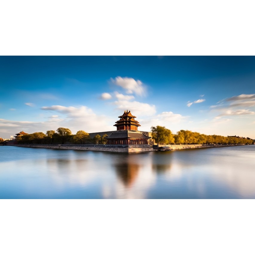 Tablou canvas Malul zidit, 50x90 cm