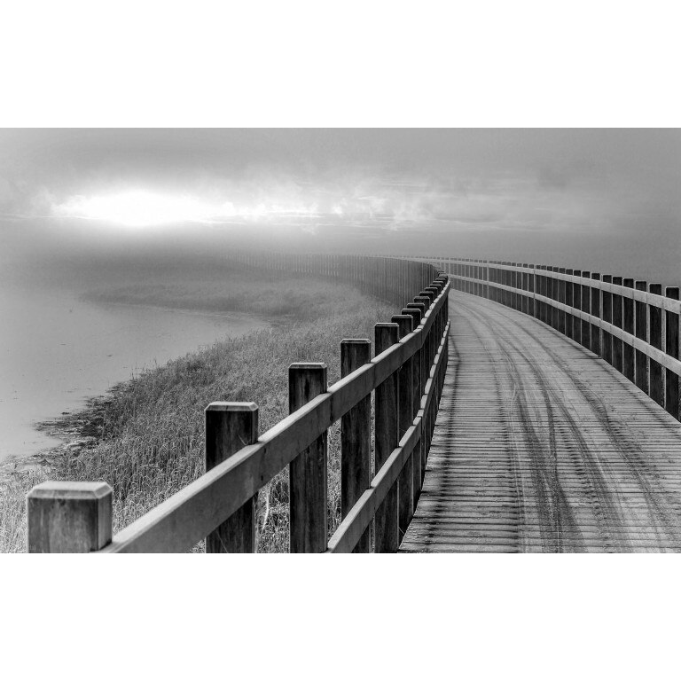 Tablou canvas Podul incetosat, 50x90 cm