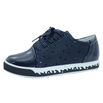 Pantofi pentru fete Bessky HF7116-2B-27, Bleumarin 11915 Pantofi pentru fete Bessky HF7116-2B-27, Bleumarin 11915