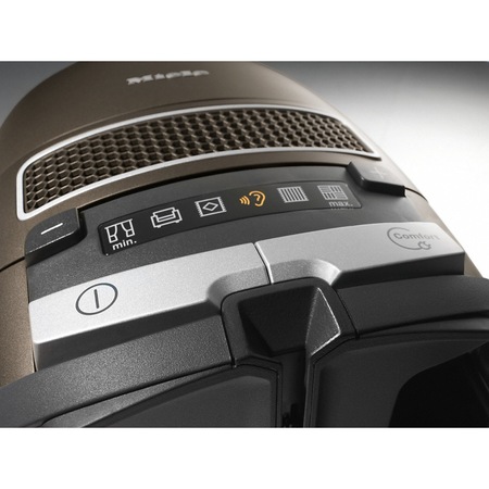 Aspirator cu sac Miele Complete C3 Electro EcoLine - SGFP3, 550 W, 4.5L, perie electrica, filtru HEPA, 77 dB, Maro