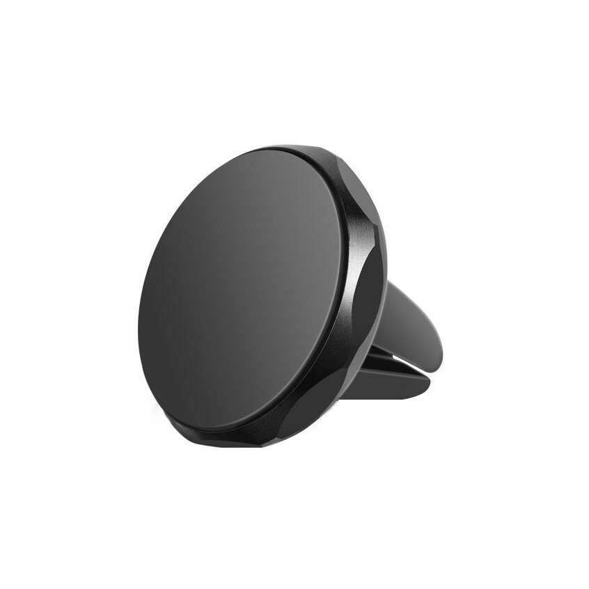 Suport Hexagonal de Telefon pentru Masina, Model Magnetic cu Prindere fixa de Gurile de Ventilatie, Negru