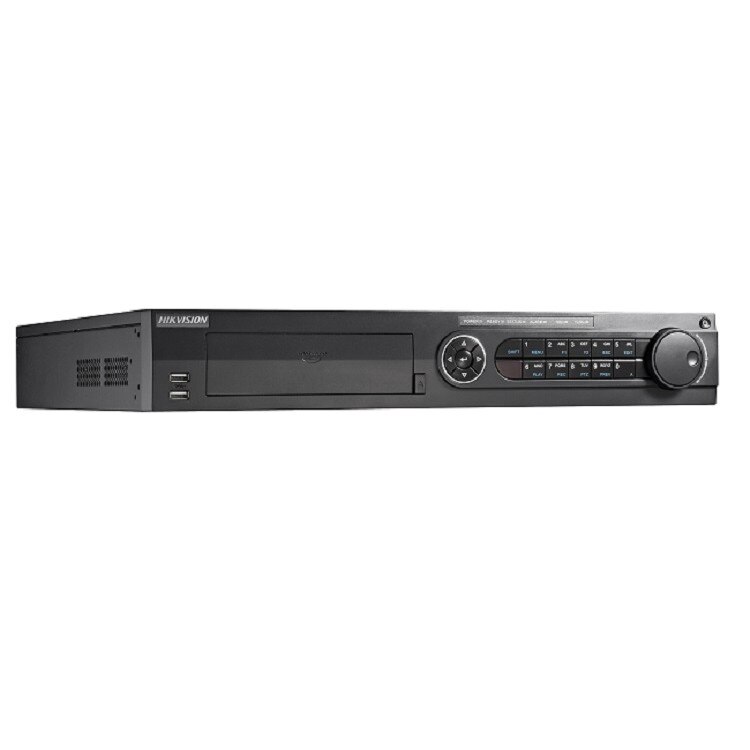 DVR 32 canale Turbo HD Hikvision DS-7332HQHI-K4 HD-TVI / AHD / CVI + 8 canale IP de pana la 6MP, 4xSATA