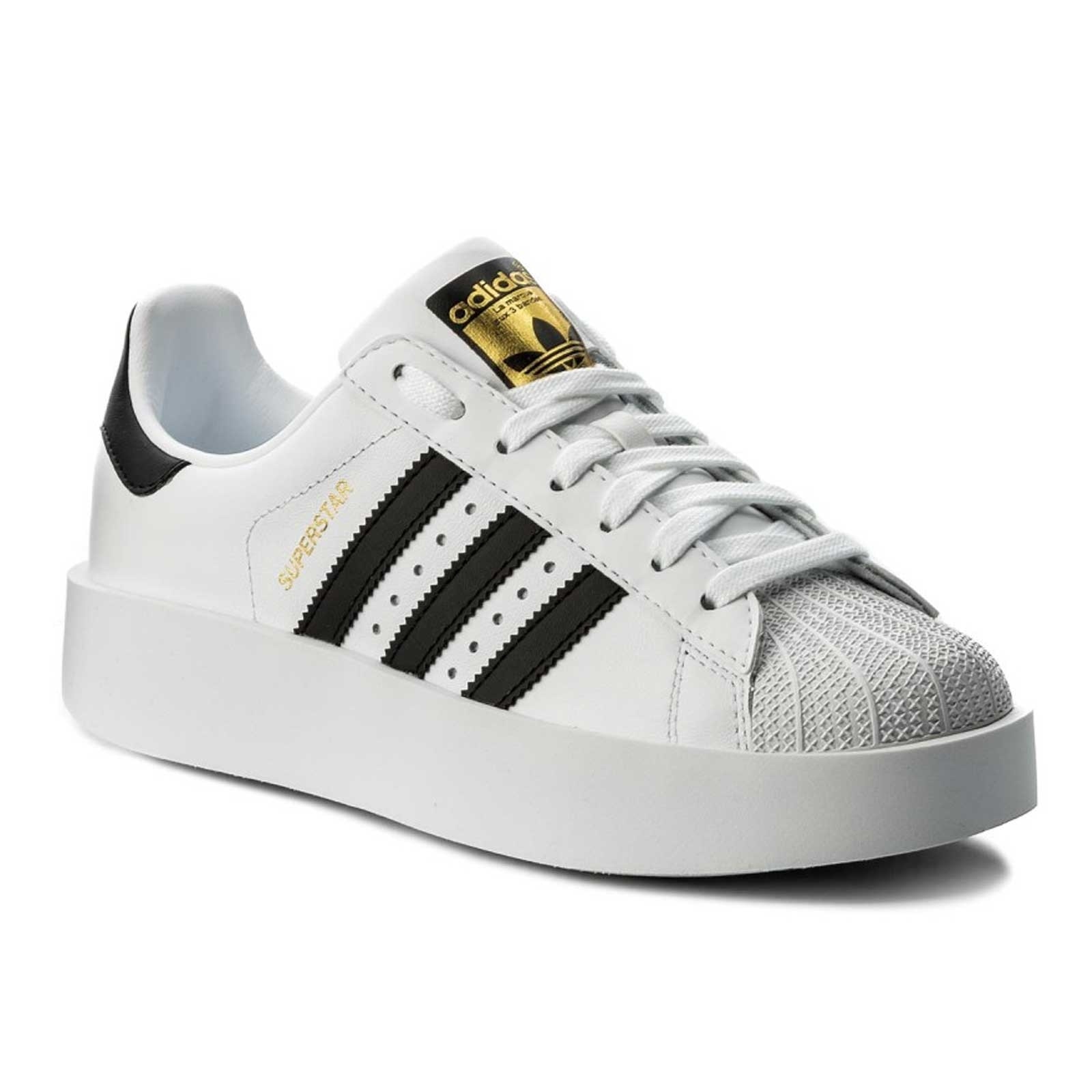 Pantofi sport Adidas Originals SUPERSTAR BOLD alb/negru 37 1/3 eMAG.ro