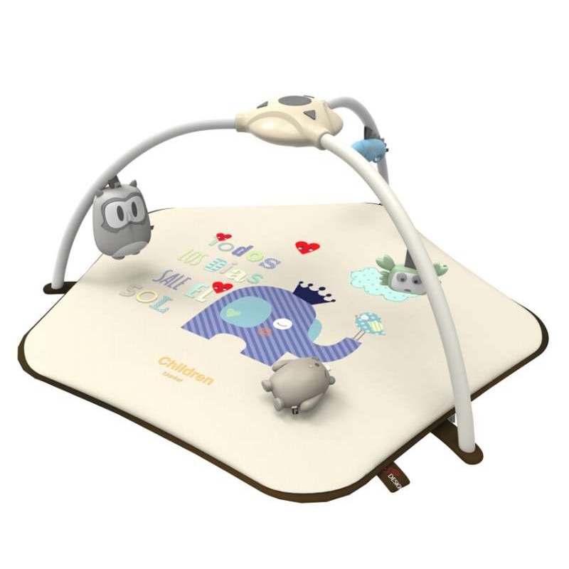 Covoras de joaca cu proiector Baby Dumbo