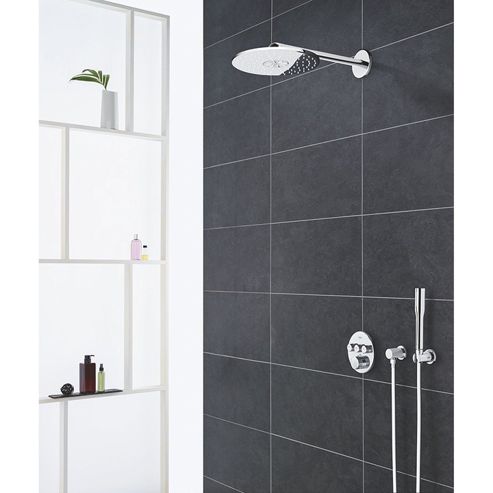 Grohe 34705000 Smartcontrol Perfect 310 Smart Active Zuhany rendszer, Beépített, Termosztát, Ezüst