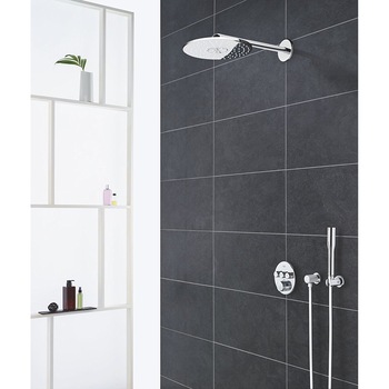 Sistem de dus cu termostat Grohe Smartcontrol Perfect 310 S, incastrat, butoane push&turn, 2 functii dus, para dus inclusa, anti-calcar, crom Sistem de dus cu termostat Grohe Smartcontrol Perfect 310 S, incastrat, butoane push&turn, 2 functii dus, para dus inclusa, anti-calcar, crom