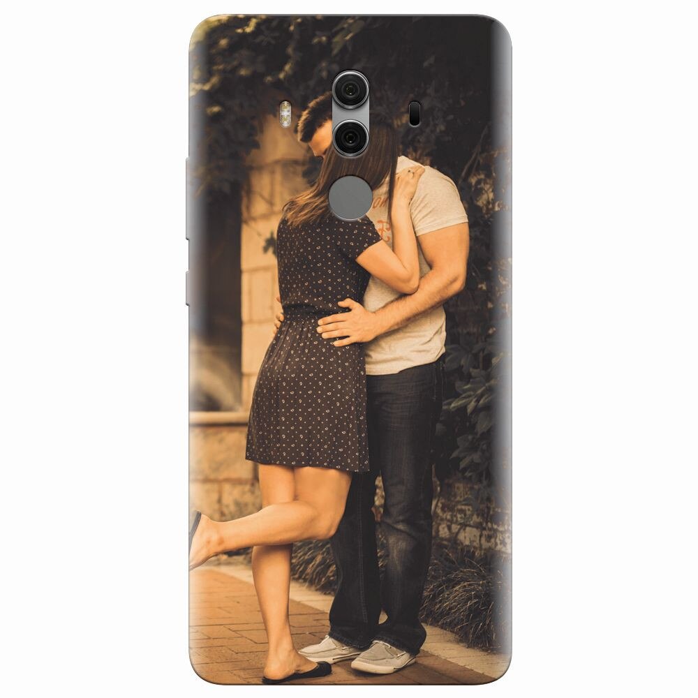 Husa silicon pentru Huawei Mate 10 Pro, Couple Kiss