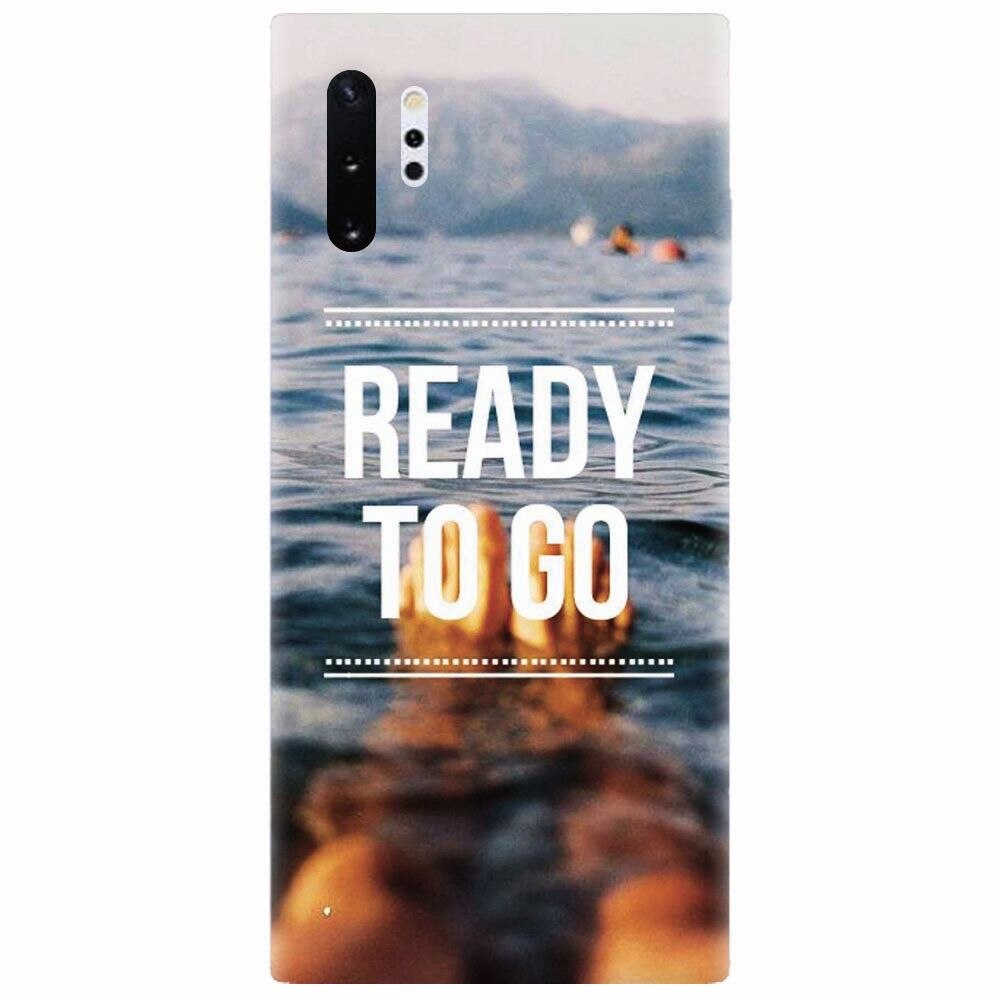 Husa silicon pentru Samsung Galaxy Note 10 Plus, Ready To Go Swimming