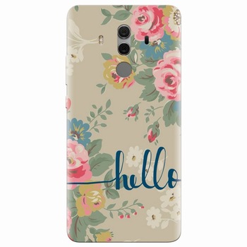 Husa silicon pentru Huawei Mate 10 Pro, Cute Flower Phone Husa silicon pentru Huawei Mate 10 Pro, Cute Flower Phone