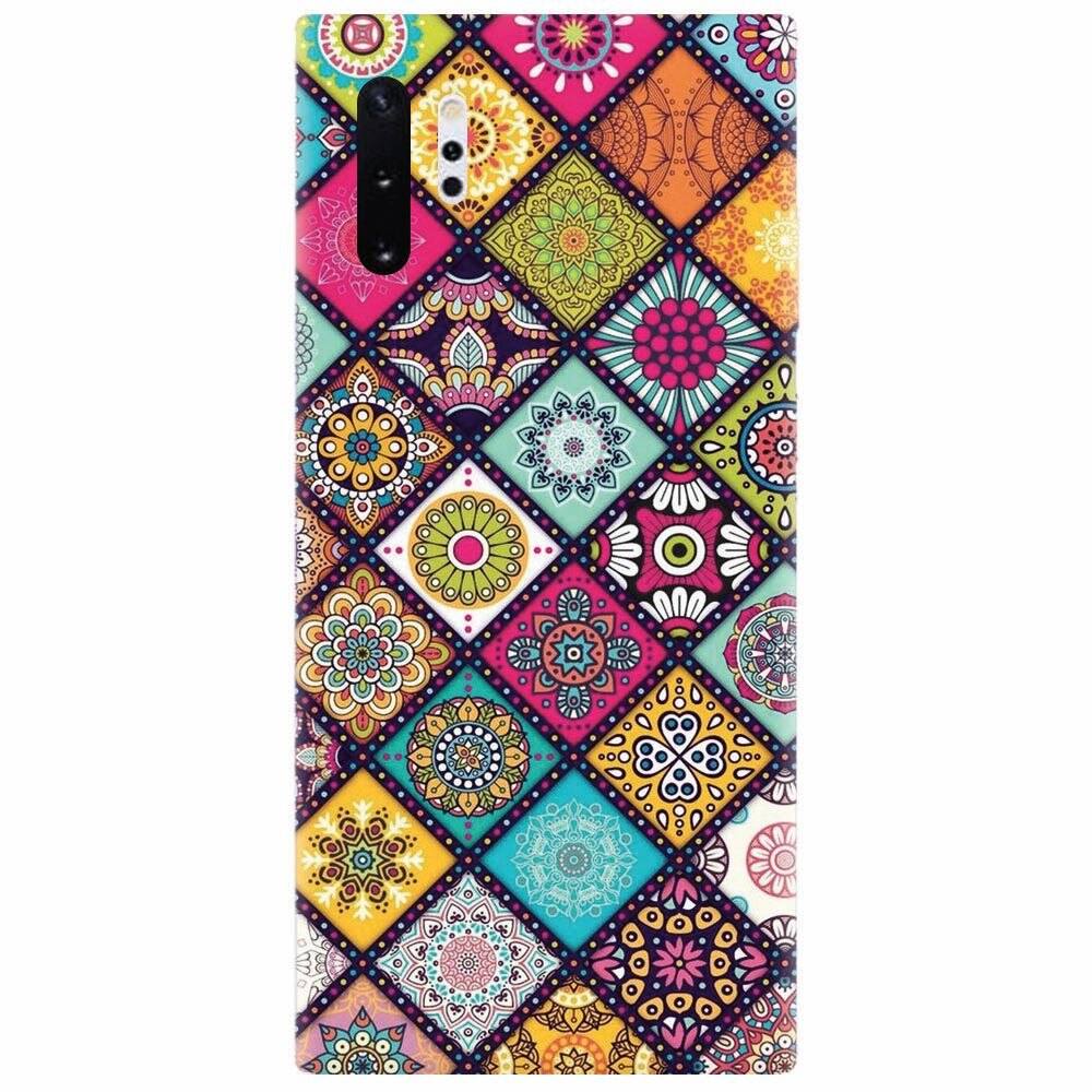 Husa silicon pentru Samsung Galaxy Note 10 Plus, Mandala Pattern