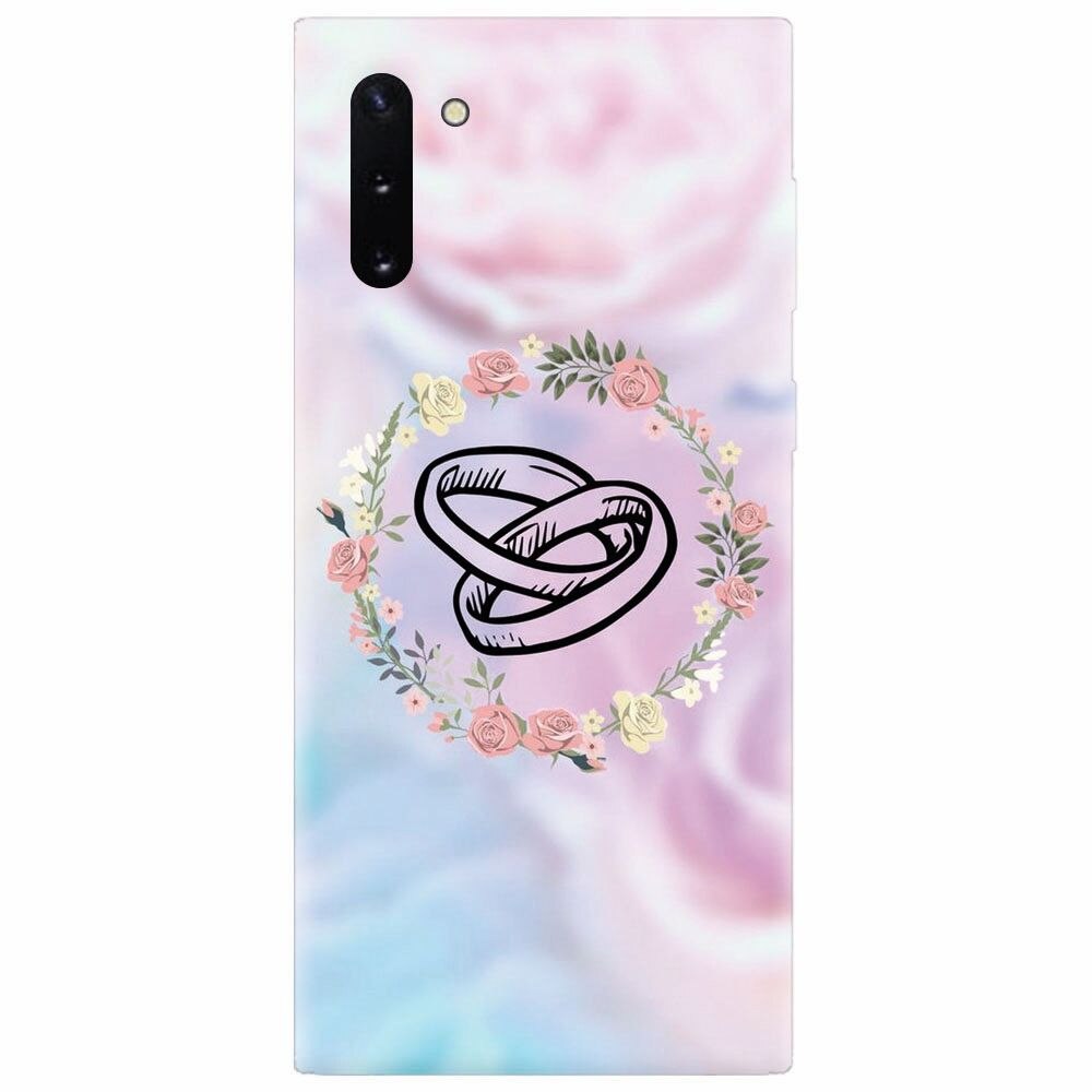 Husa silicon pentru Samsung Galaxy Note 10, Rings