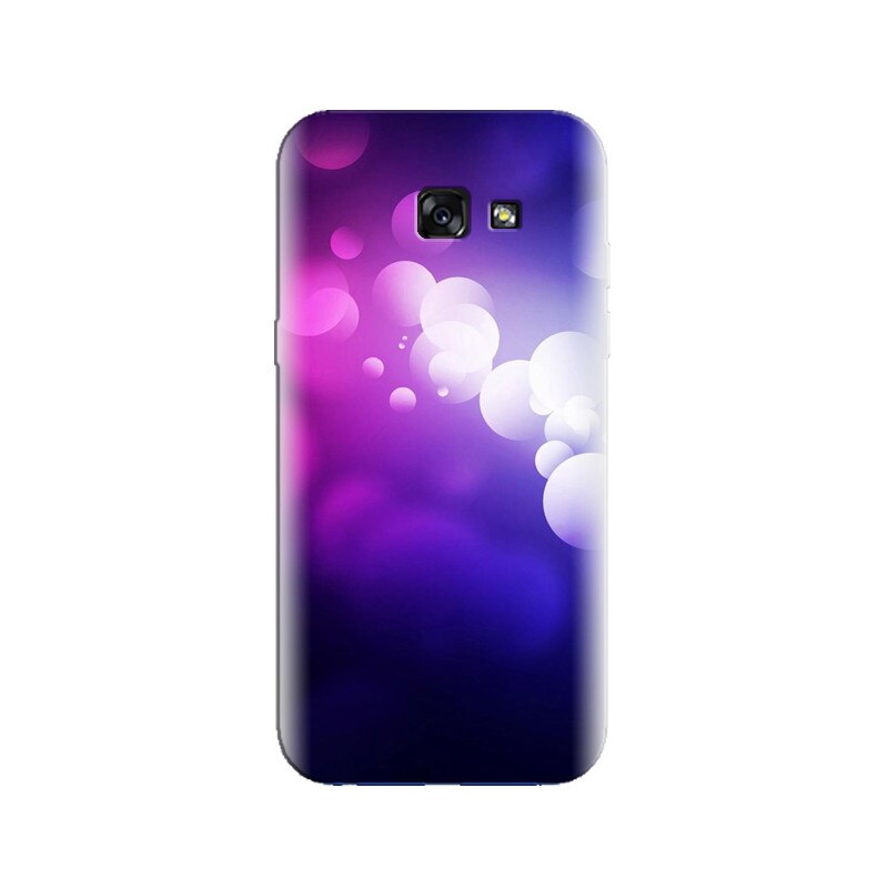 Husa Samsung A3 2017 Purple Abstract Bubbles