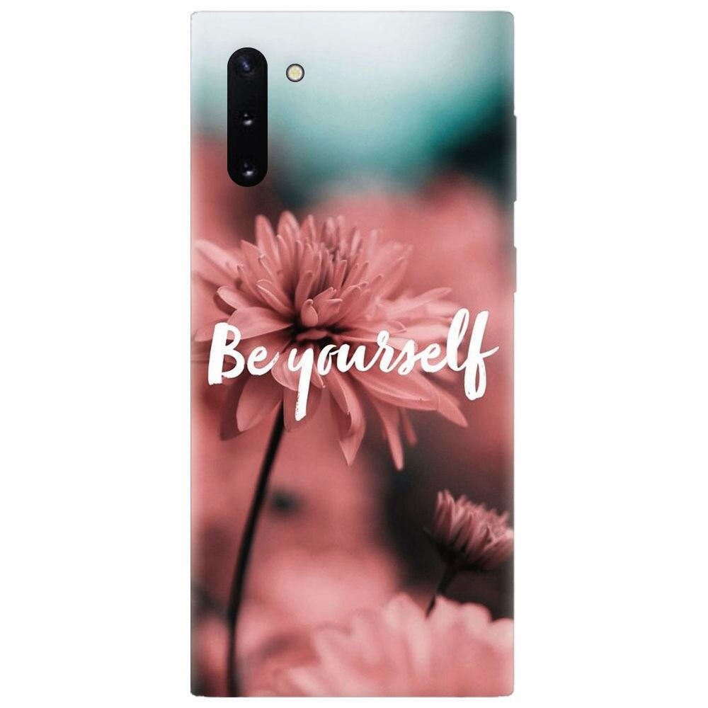Husa silicon pentru Samsung Galaxy Note 10, Be Yourself