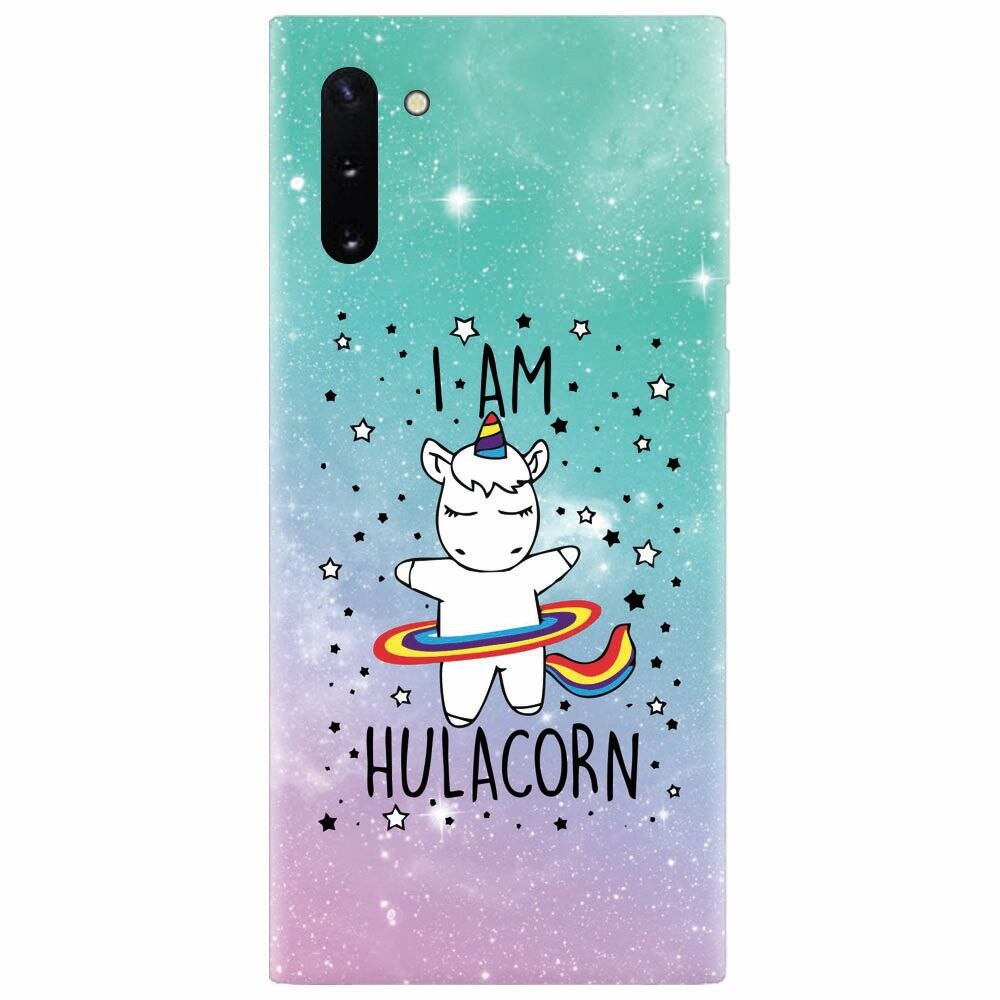 Husa silicon pentru Samsung Galaxy Note 10, I Am Hulacorn