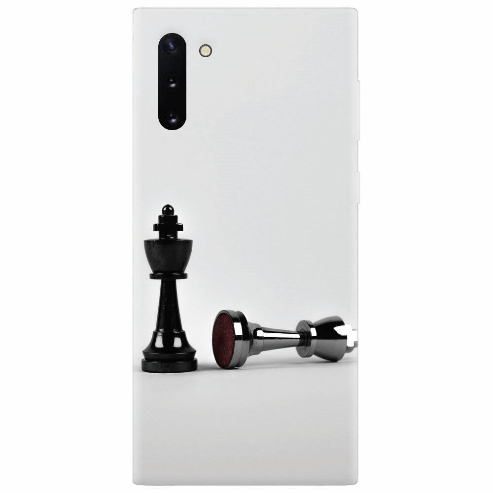Husa silicon pentru Samsung Galaxy Note 10, Chess