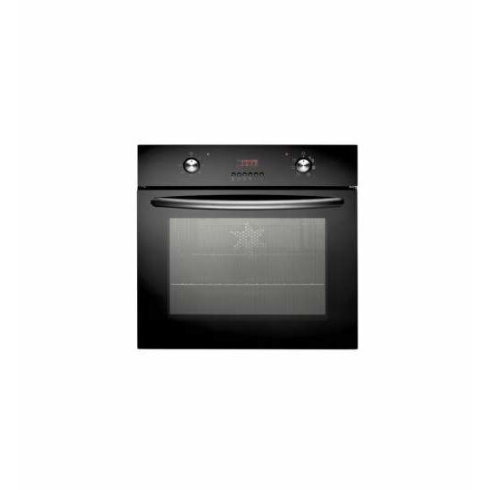 Cuptor incorporabil din inox , SKYS ,Control digital Electric, Capacitate 61 l , Clasa A, Inox si Tigaie wok 25 cm