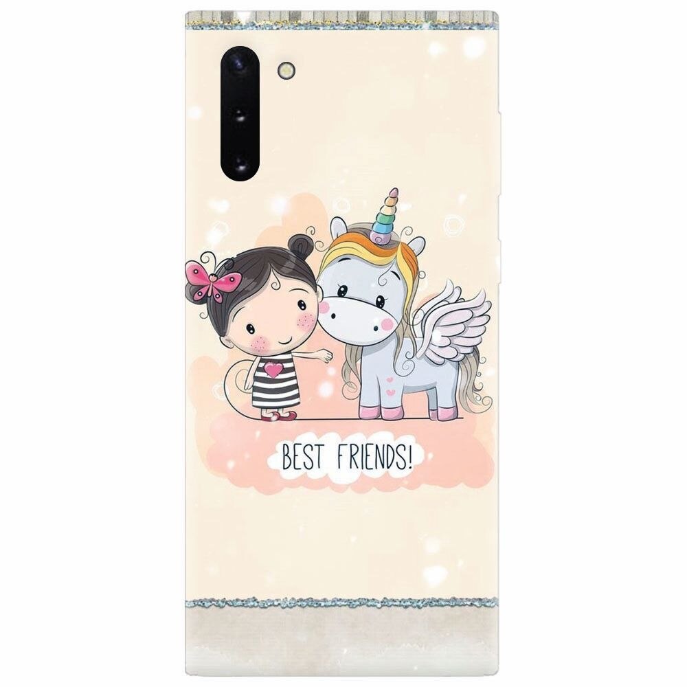 Husa silicon pentru Samsung Galaxy Note 10, Best Friends