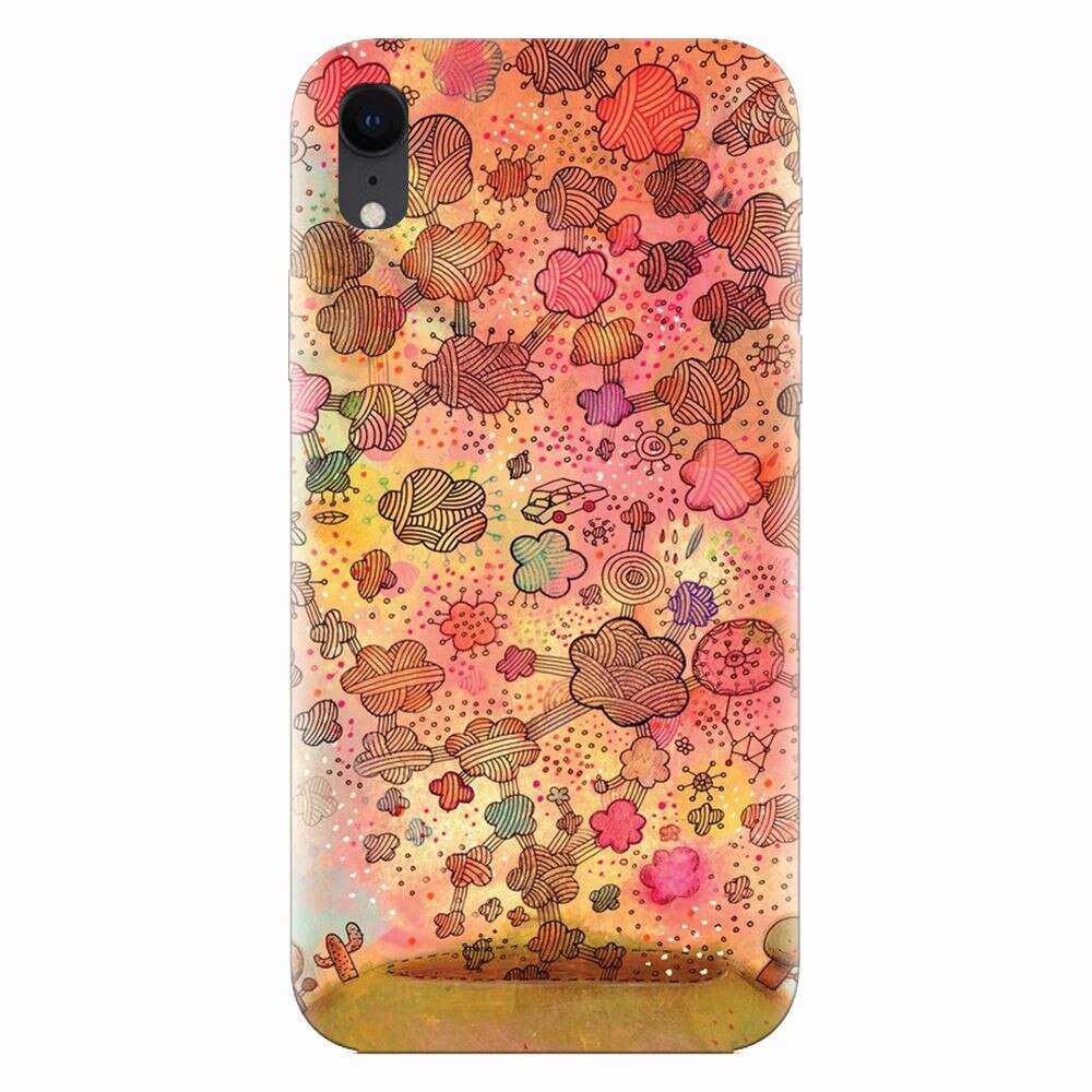 Husa silicon pentru Apple Iphone XR, Girly X