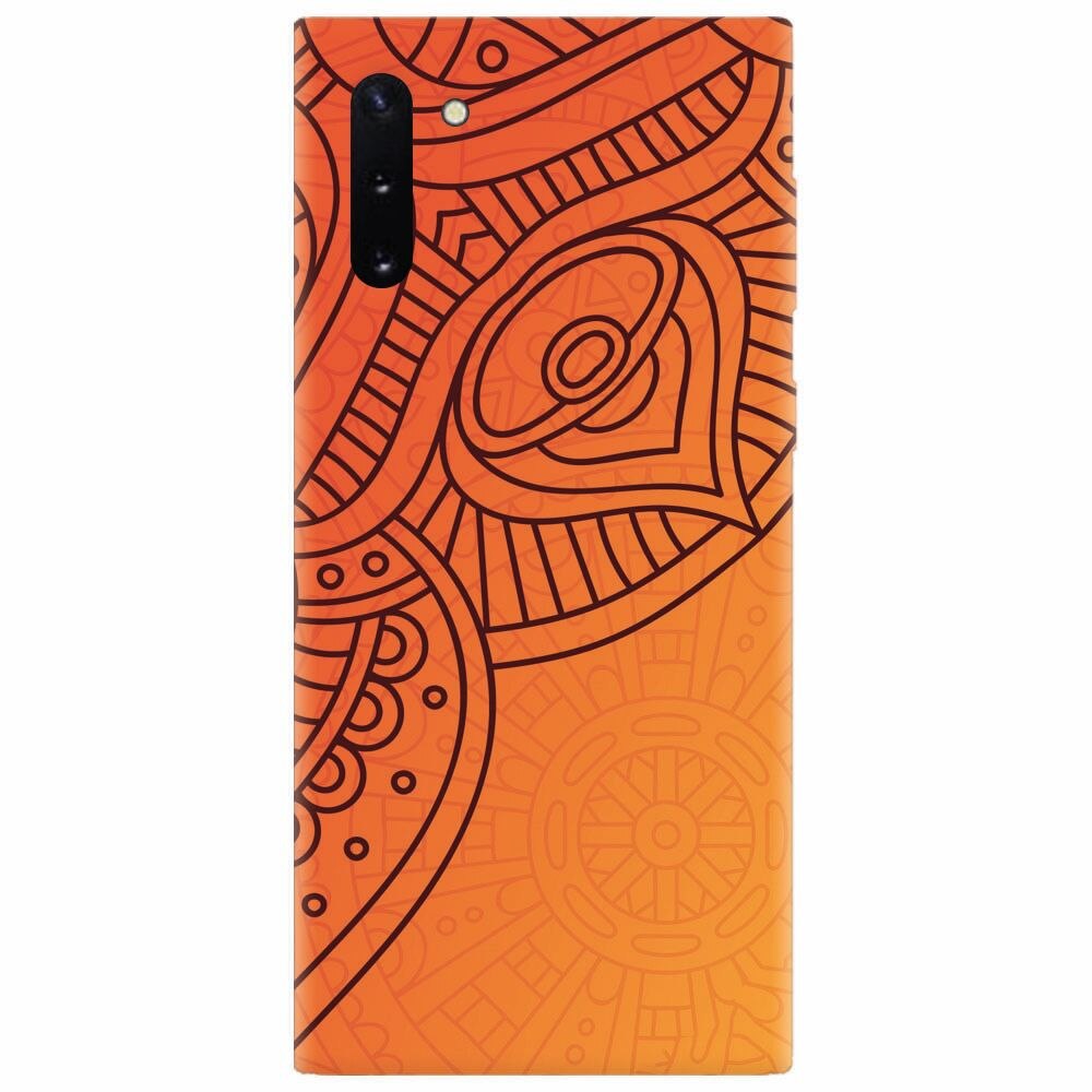 Husa silicon pentru Samsung Galaxy Note 10, Indian Design