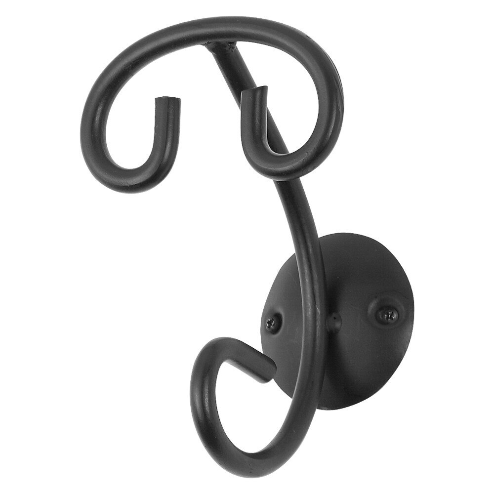 Agatatoare prosop Siena, metal lucrat manual, negru